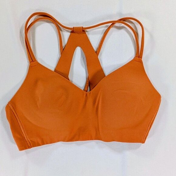 all in motion Other - All in Motion Women's Orange Sports Bra Small Racerback Keyhole